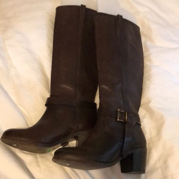 Frye brown leather boots size 7 - Picture 2 of 3